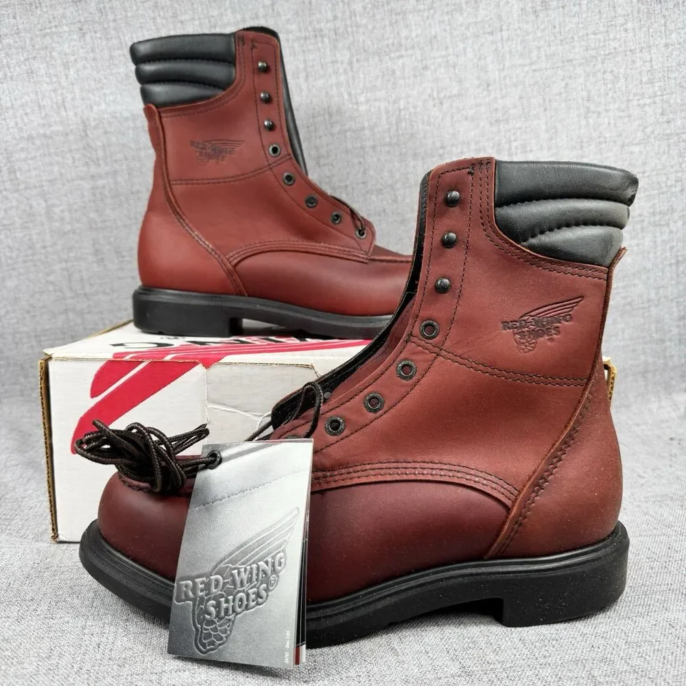 Red Wing Boots Men's 9.5 D 402 Supersole Leather Work